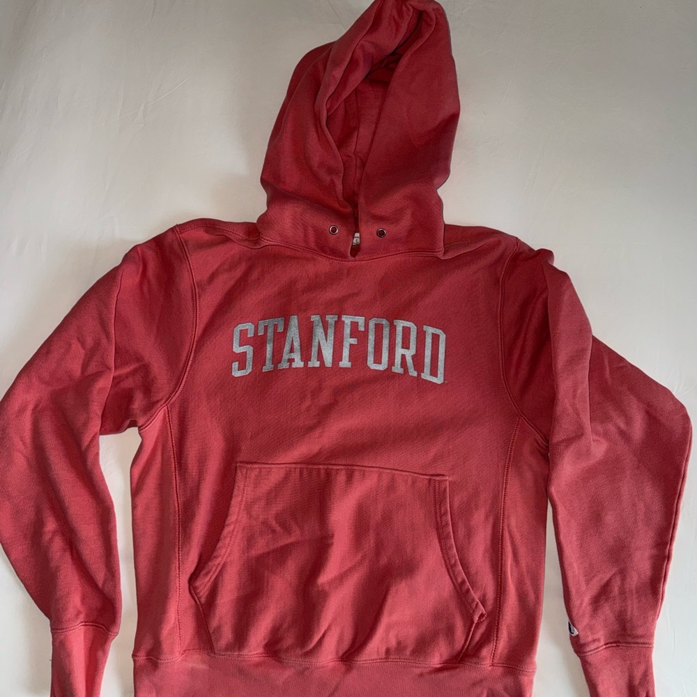 Stanford Pink/ Coral Hoodie